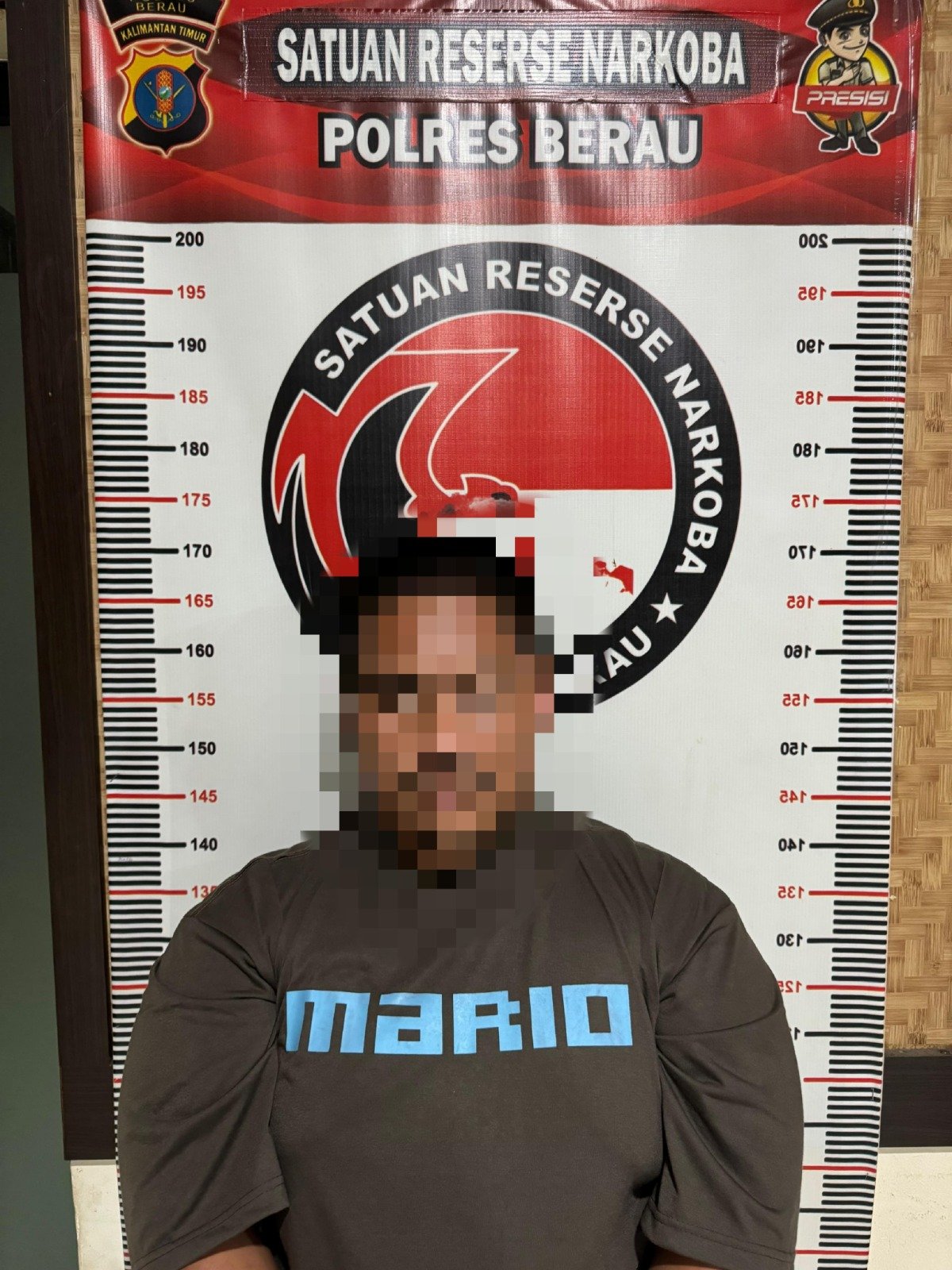 Satresnarkoba Berau Tangkap Pengedar Sabu di Gunung Tabur