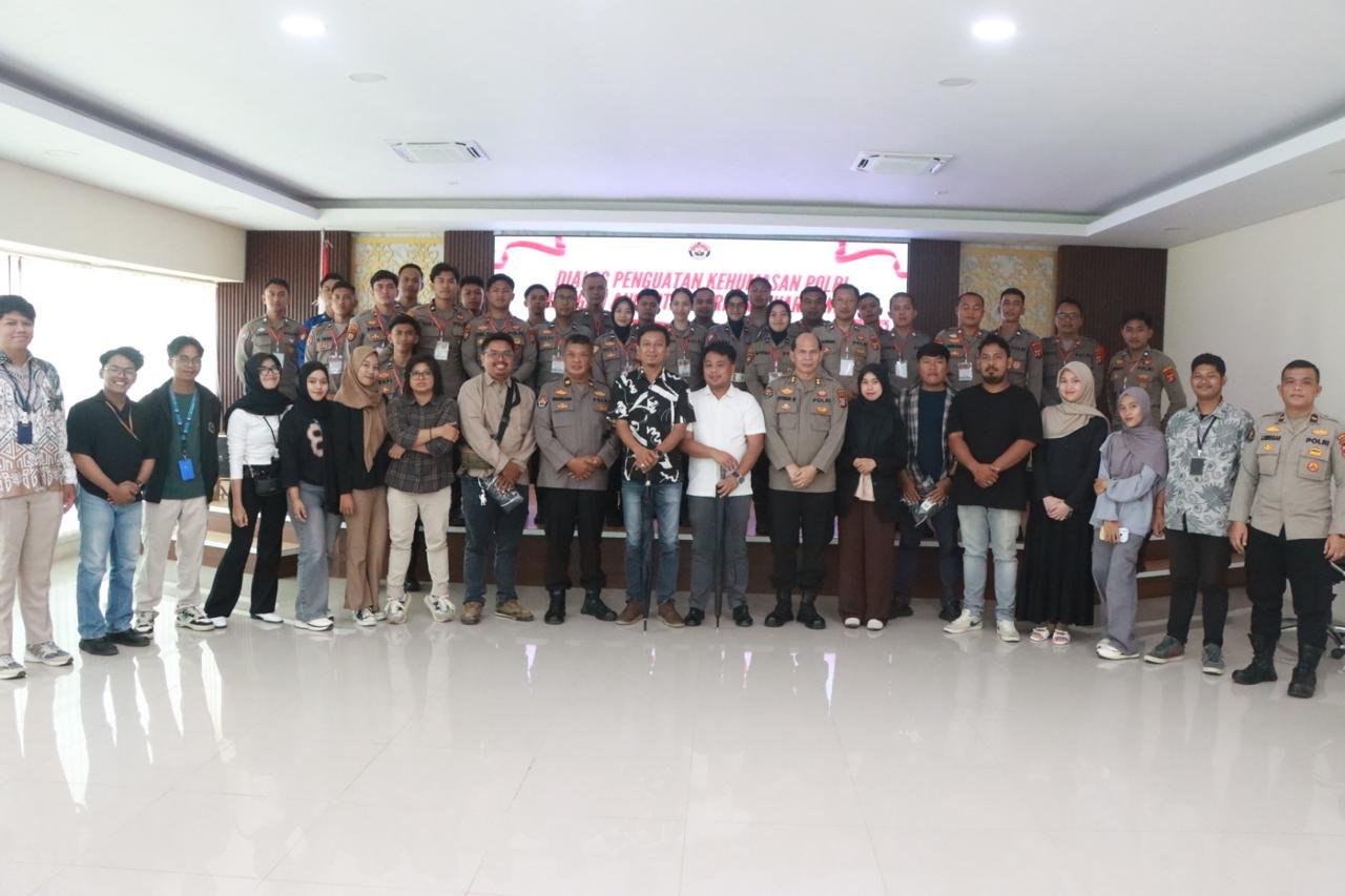 Polda Kaltim dan Media Berau Jalin Sinergi Jaga Kondusivitas Pilkada