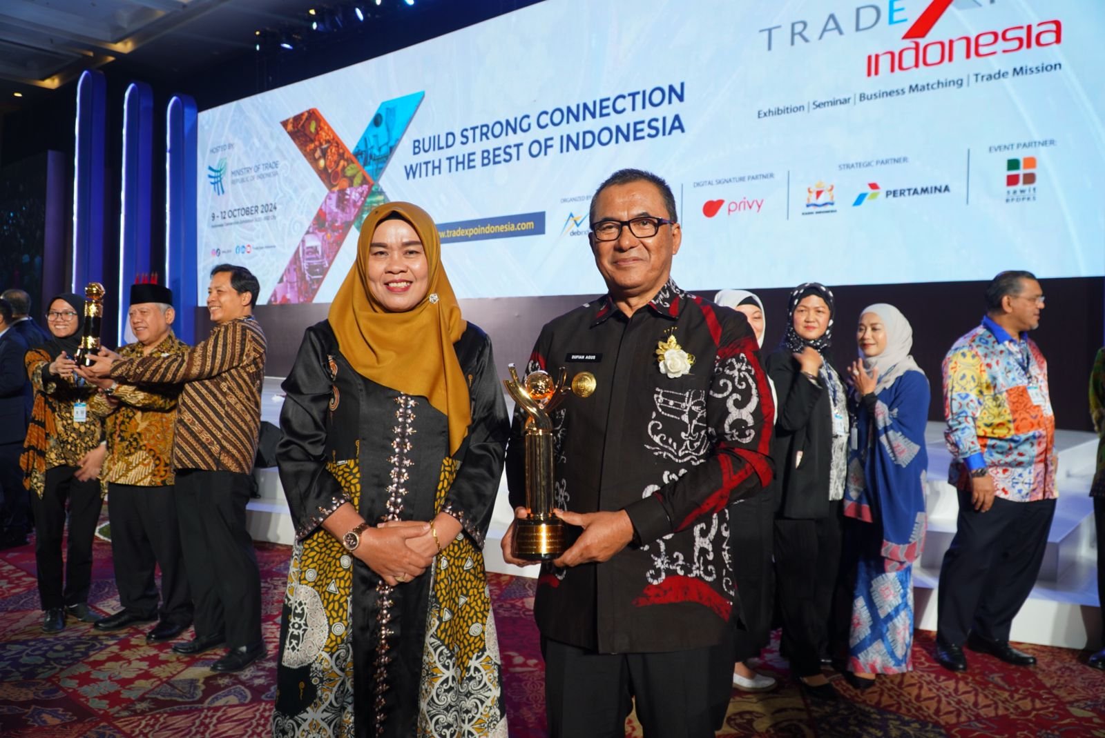 Upaya Pemkab Berau Dorong Ekspor Berbuah Manis, Raih Penghargaan Primaniyarta 2024