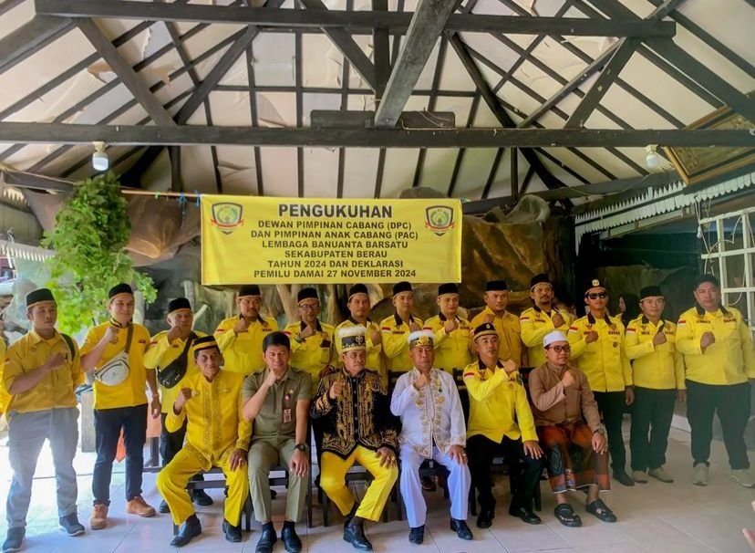 Banuanta Barsatu Kukuhkan Pengurus, Deklarasikan Pemilu Damai