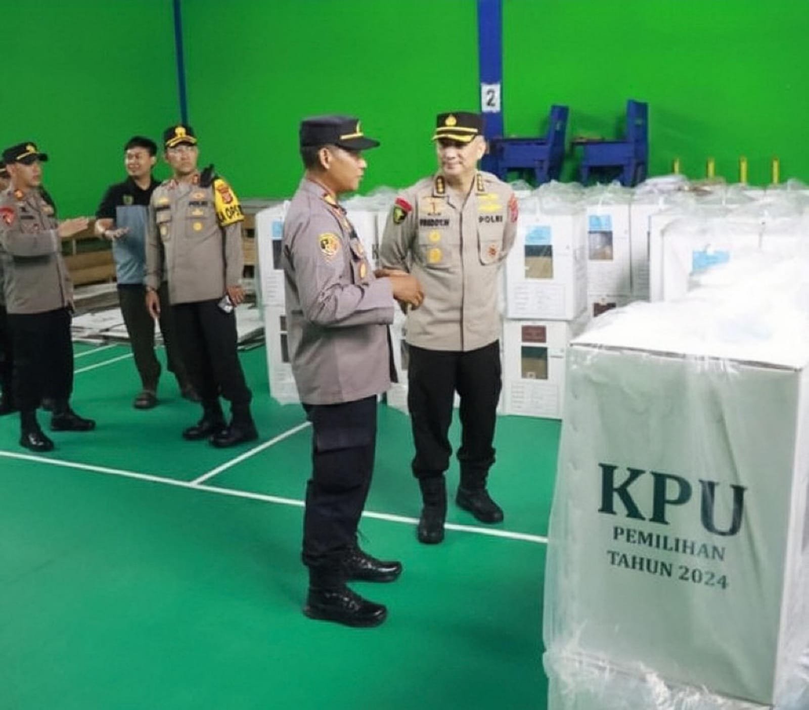 Pengamanan Maksimal Warnai Rapat Pleno Pilkada 2024 di Kecamatan Sambaliung