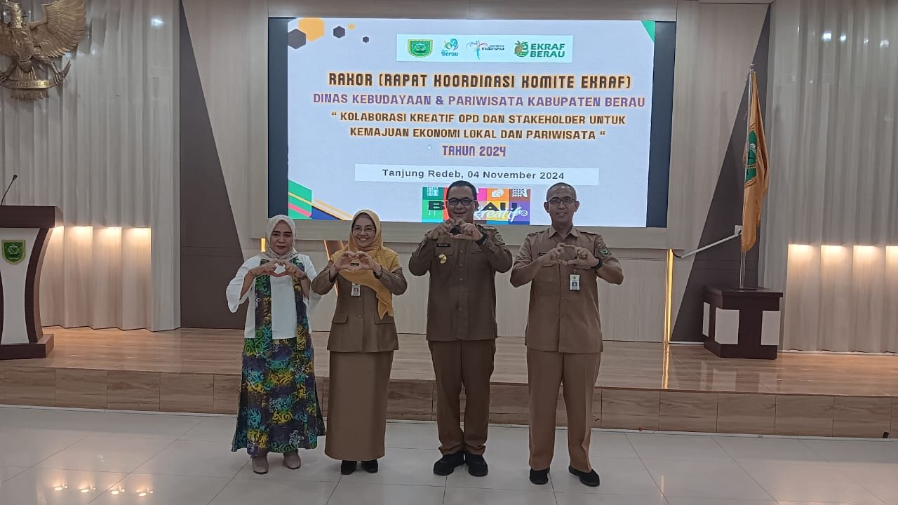 Sinergi Optimal, Disbudpar Berau Pacu Pertumbuhan Ekonomi Kreatif