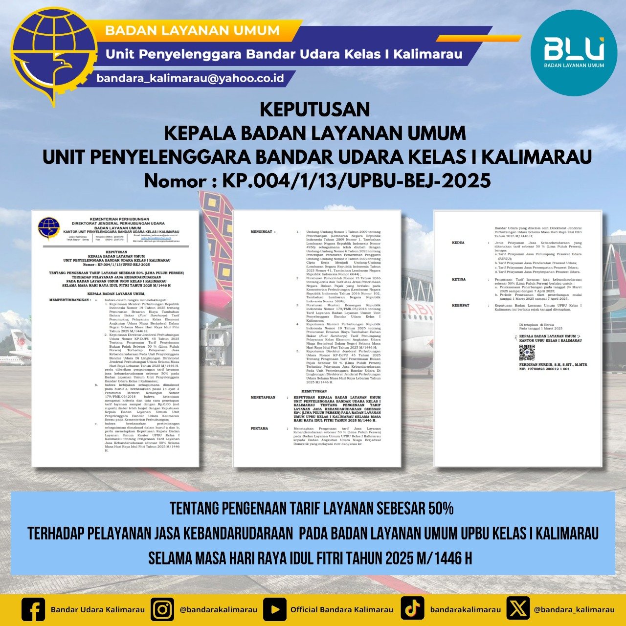 Penurunan Tarif Penerbangan Jelang Idul Fitri 1446 H