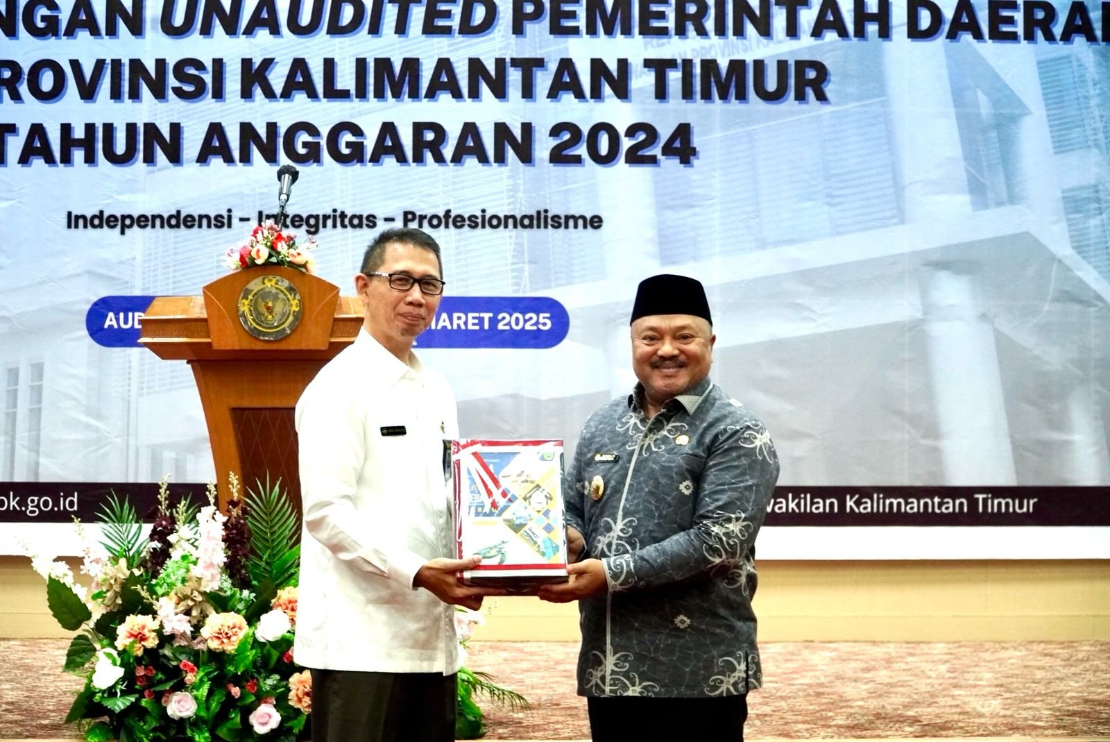 Komitmen Kuat dalam Tata Kelola Keuangan, Pemkab Berau Serahkan LKPD 2024 ke BPK RI Tepat Waktu