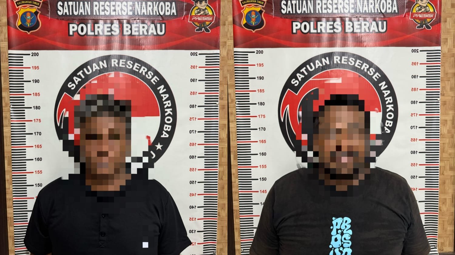 Satresnarkoba Polres Berau Gagalkan Peredaran Sabu Hampir 1 Kilogram, Dua Tersangka Diamankan