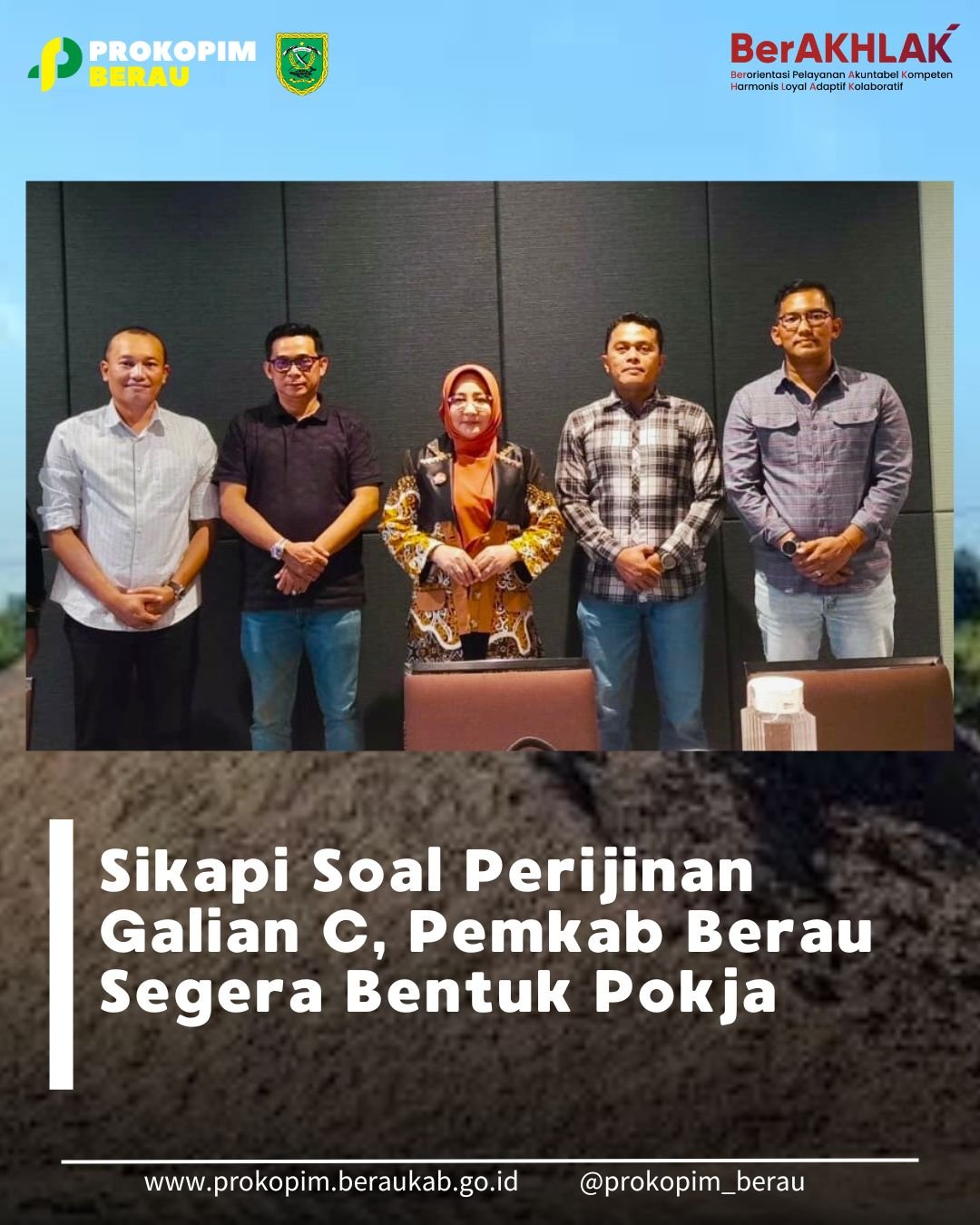 Pemkab Berau Ambil Langkah Konkret Atasi Kelangkaan Galian C