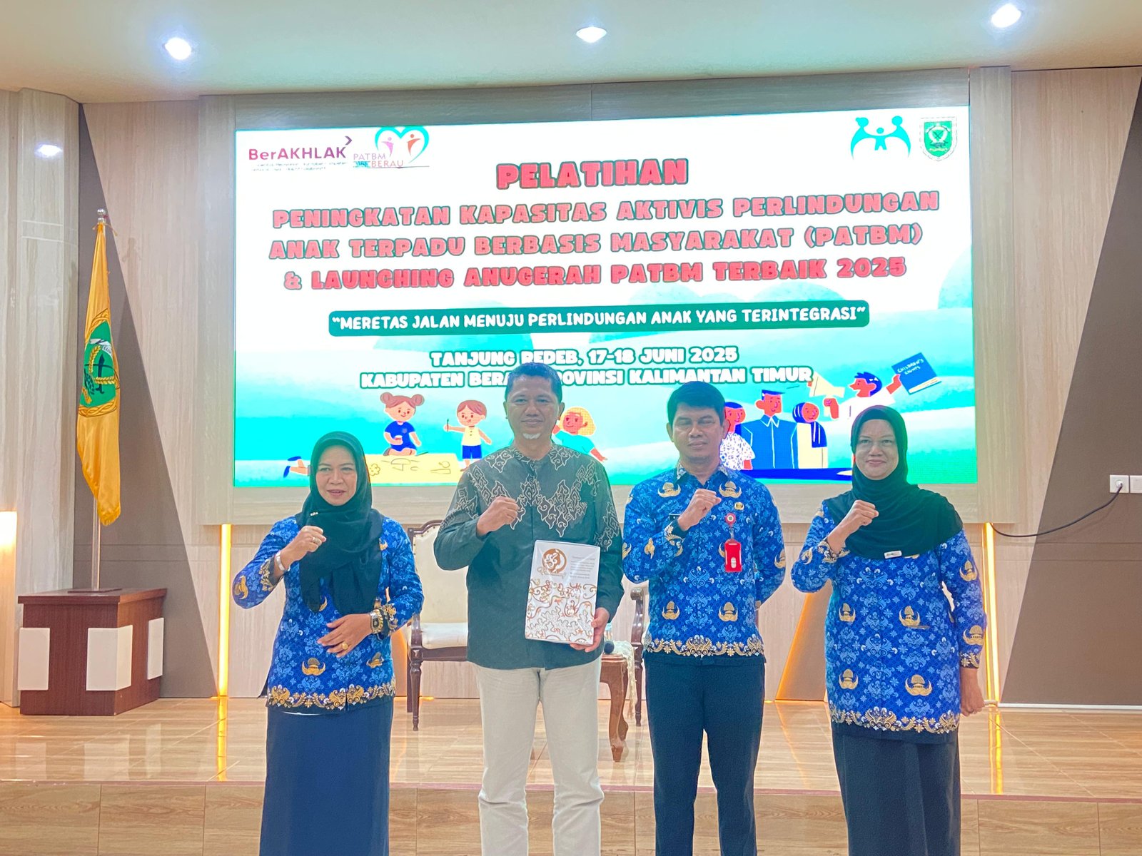 DPPPAKB3A Berau Gelar Pelatihan Peningkatan Kapasitas PATBM dan Luncurkan Anugerah PATBM Terbaik 2025