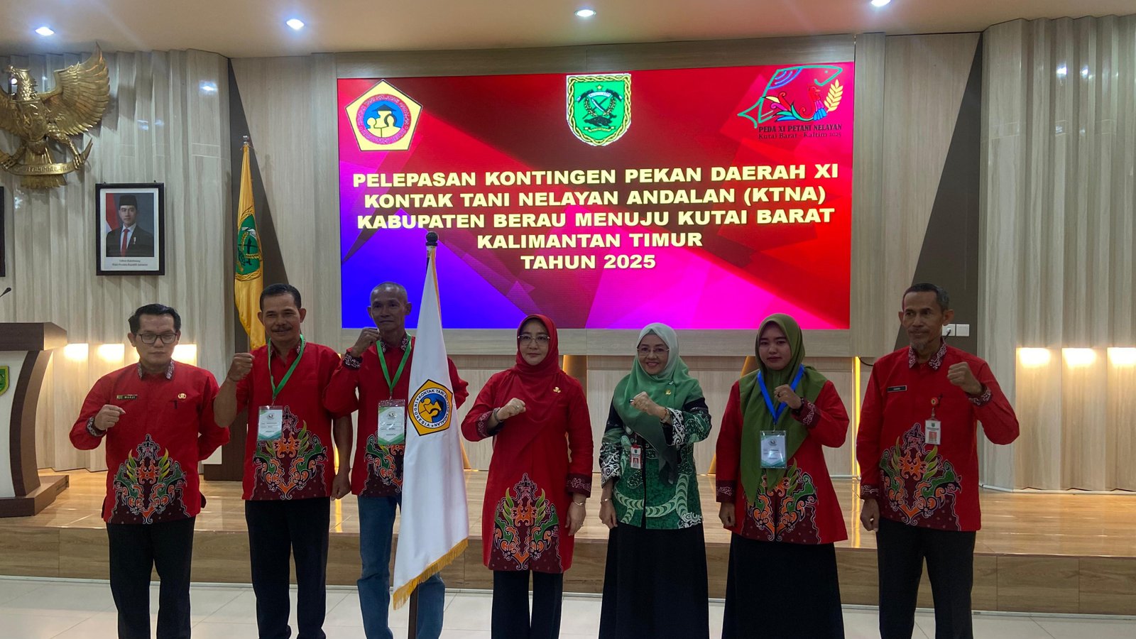 Pemkab Kirim Kontingen ke PEDA KTNA XI Kalimantan Timur