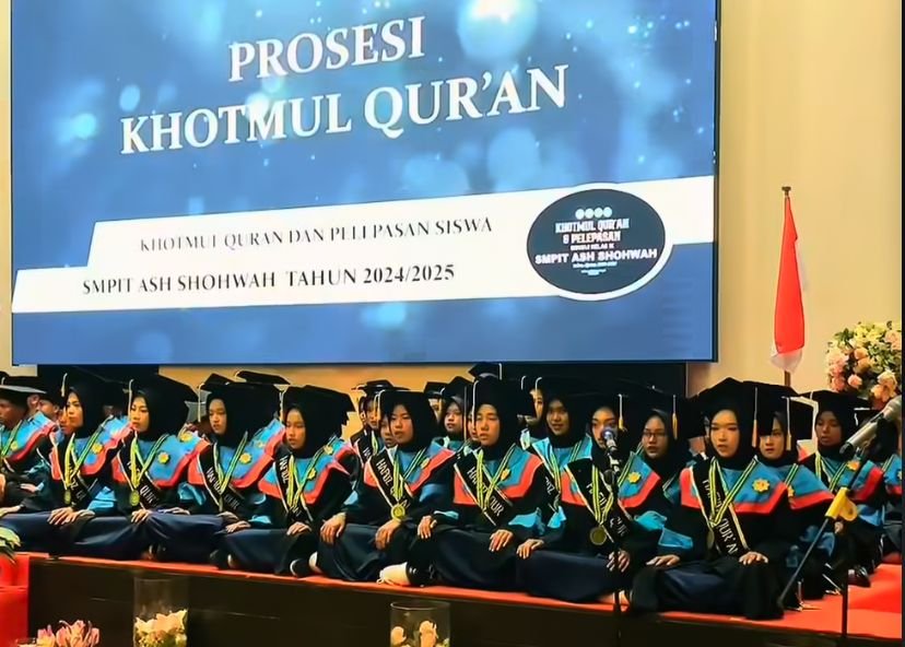 SMPIT Ash-Shohwah Konsisten Lahirkan Generasi Berakhlak Qur'ani