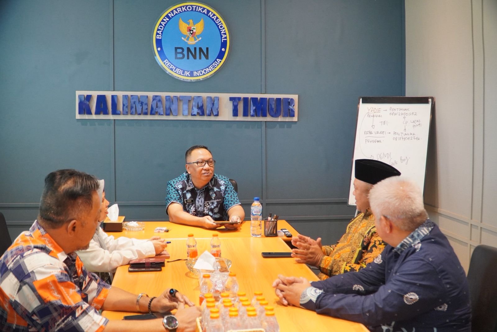 Berau Siap Bentuk BNNK, Wabup Gamalis Temui BNNP Kaltim Perkuat Perang Narkoba