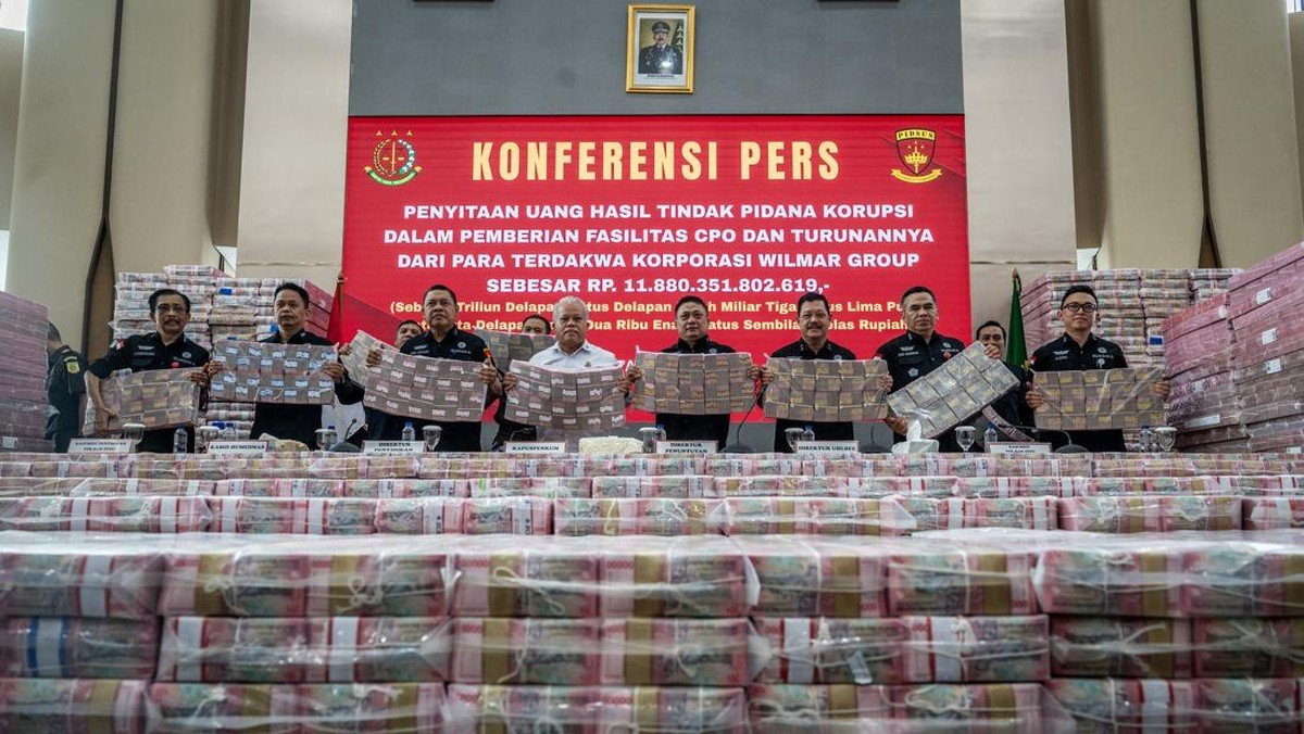 Kejagung Sita Rp 11,8 Triliun dari Wilmar Group, Rekor Korupsi di Indonesia