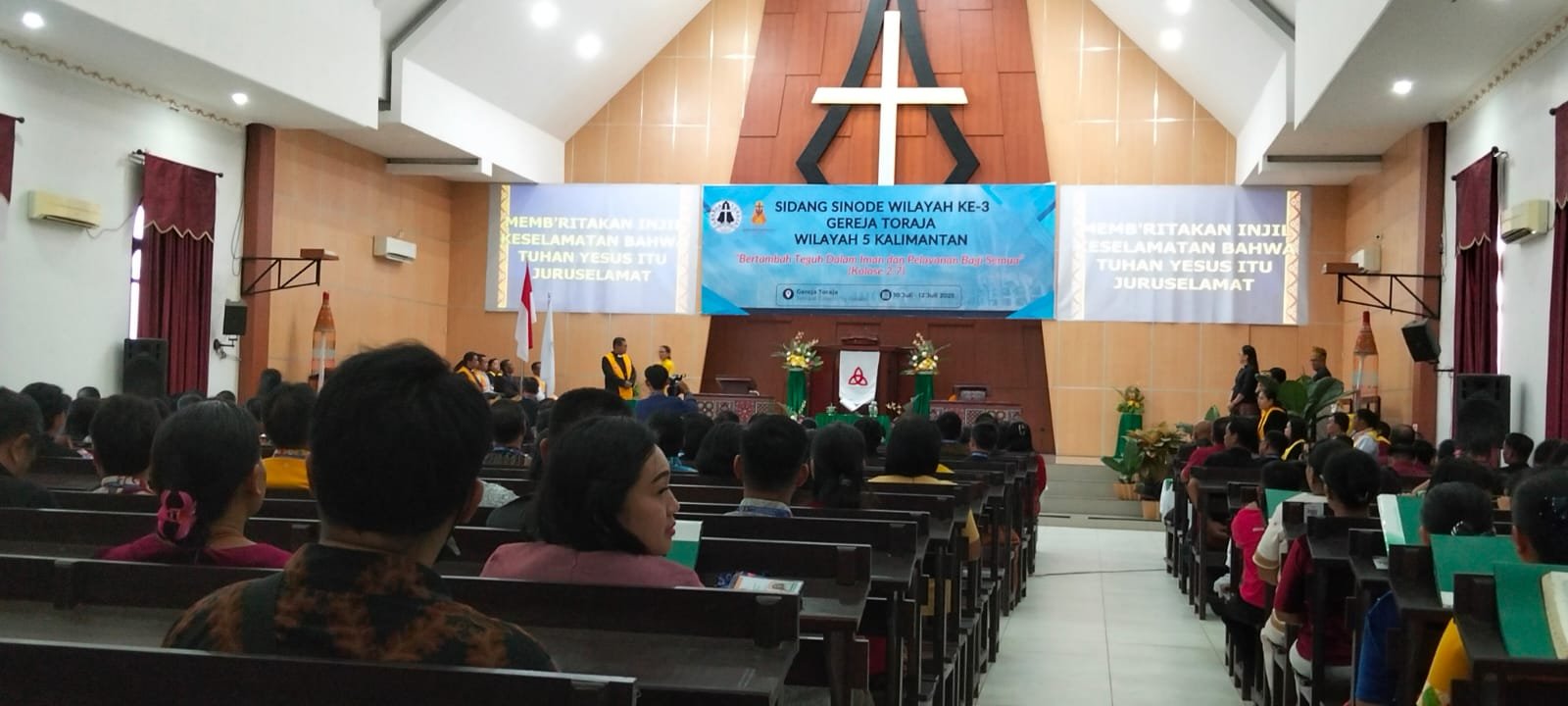 Sidang Sinode Wilayah ke-3 Gereja Toraja Wilayah 5 Kalimantan Resmi Dibuka