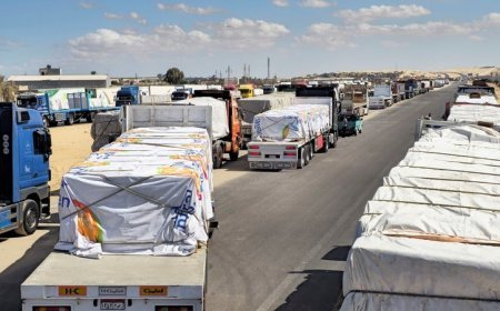 Gaza Kembali Terbuka: Truk Bantuan Mulai Mengalir Usai Gencatan Senjata Hamas–Israel