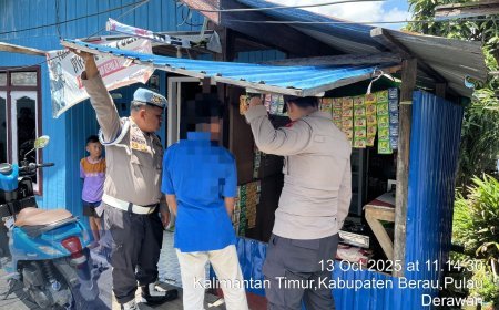 Pencurian di Tanjung Batu Berakhir Damai, Polsek Derawan Fasilitasi Mediasi