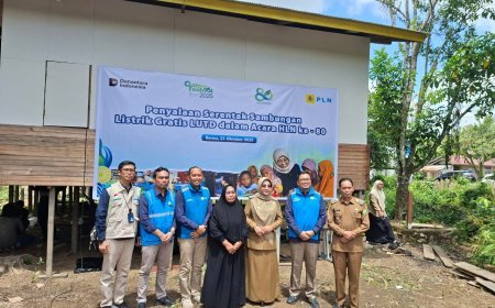 PLN UP3 Berau Sambungkan Listrik Gratis Untuk 234 Rumah, Pemkab Apresiasi Dukungan Pemerataan Energi