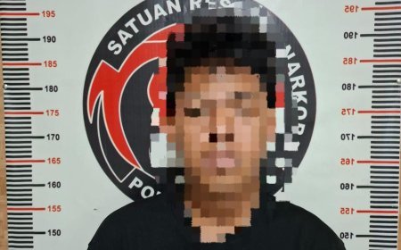 Gagalkan Edar 6,5 Gram Sabu, Satresnarkoba Berau Ringkus Pemuda 19 Tahun di Teluk Bayur