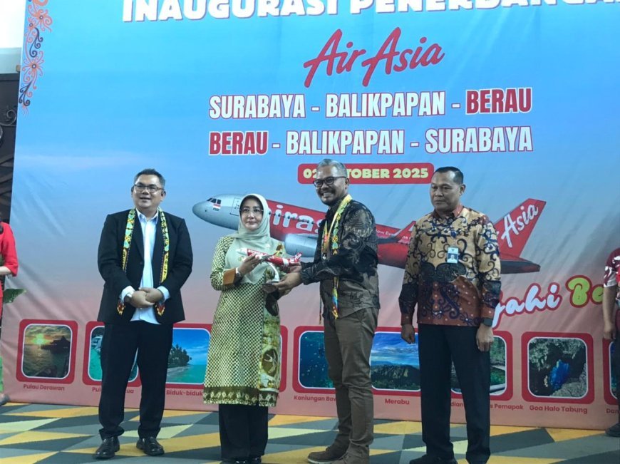 AirAsia Buka Rute Berau–Surabaya, Perkuat Akses Wisata Ekonomi Daerah
