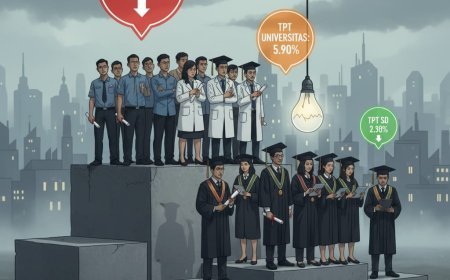 BPS: Lulusan SMK dan Perguruan Tinggi Catat Pengangguran Tertinggi di Indonesia