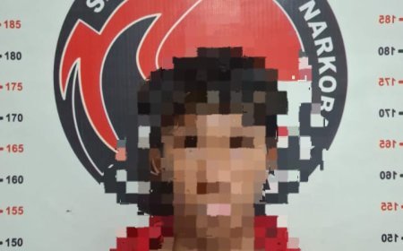 Bawa 9,38 Gram Sabu, Pemuda 19 Tahun di Tanjung Redeb Dibekuk Satresnarkoba Polres Berau