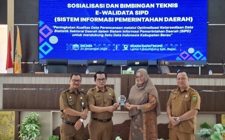 Diskominfo Berau Perkuat Tata Kelola Satu Data Lewat Implementasi E-Walidata SIPD
