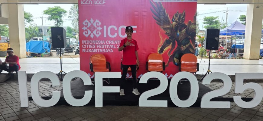 Ramdan Wakili Berau di ICCF 2025: Bawa Misi Kolaborasi dan Penguatan Ekosistem Kreatif