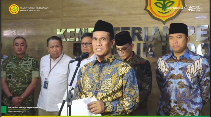 Mentan Proses Hukum Staf Pelaku Pungli Alsintan, 99 Titik Terindikasi Penarikan Uang hingga Rp600 Juta