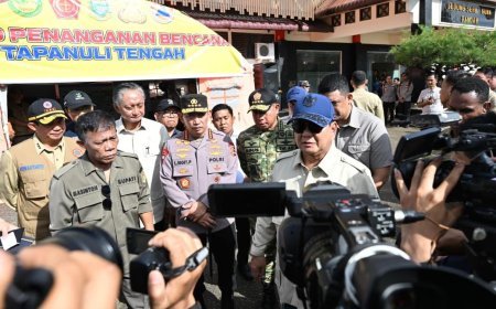 Kunjungan Presiden Prabowo Tinjau Bencana Sumatera