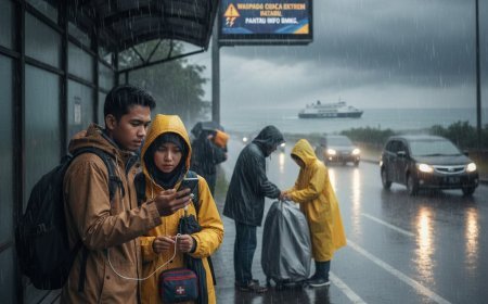 Waspada Cuaca Ekstrem, Ini Tips Aman Berlibur Saat Nataru