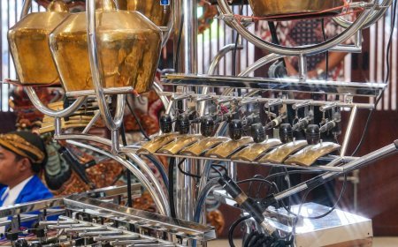 Kementerian Ekraf Dorong Inovasi Budaya Lewat Robot Gamelan di TMII