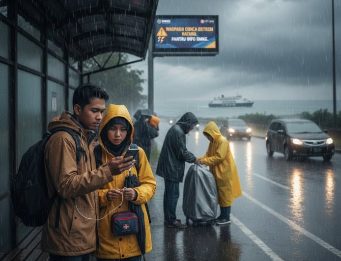 Waspada Cuaca Ekstrem, Ini Tips Aman Berlibur Saat Nataru