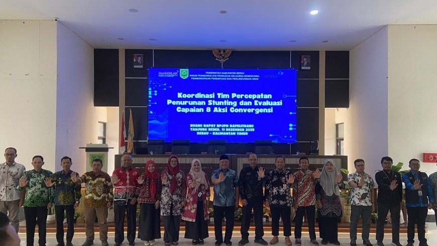 Komitmen Lintas Level Kunci Sukses DPPKBP3A Berau Dorong Prioritas Stunting hingga Tingkat Kampung