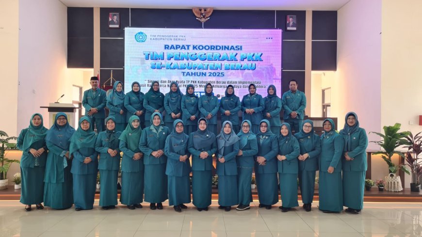 TP PKK Kabupaten Berau Gelar Rakor 2025, Perkuat Sinergi Menuju Keluarga Berdaya dan Sejahtera