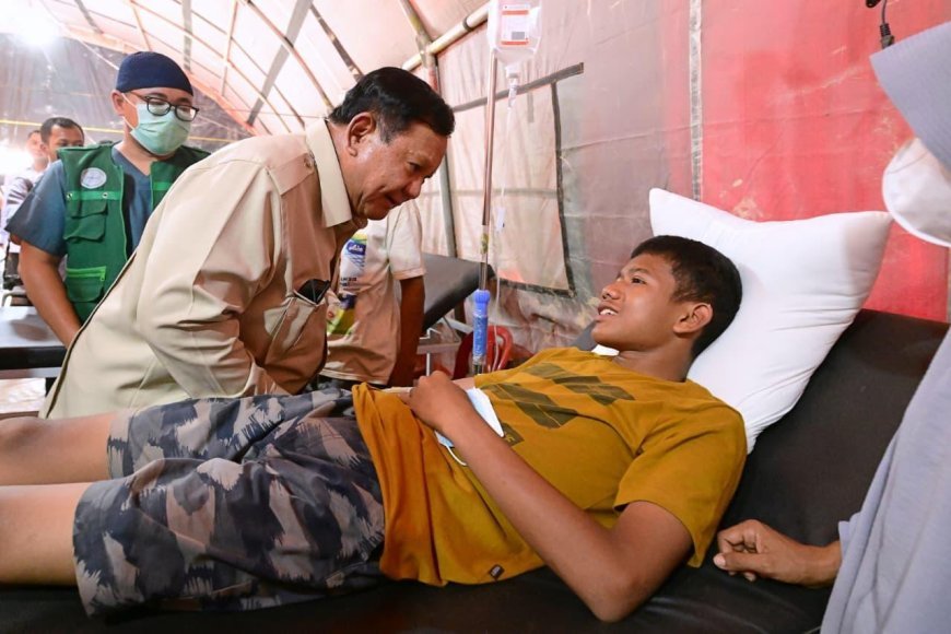 Presiden Prabowo Tinjau Aceh Tamiang Pasca Bencana, Fokus Penanganan Darurat