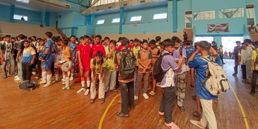 Kwarcab Pramuka Berau Gelar Turnamen Futsal Pelajar untuk Jaring Bibit Atlet Muda Berbakat