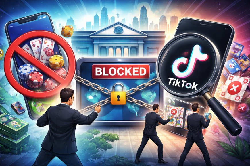 Gempur Judi Online OJK Perintahkan Blokir Rekening dan TikTok Hapus Ratusan Ribu Konten