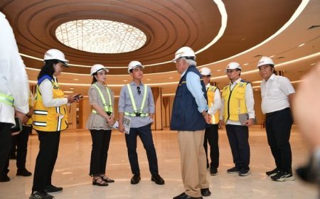 Wapres Gibran Rakabuming Tinjau Progres Infrastruktur dan Fasilitas Publik di IKN Jelang Pergantian Tahun