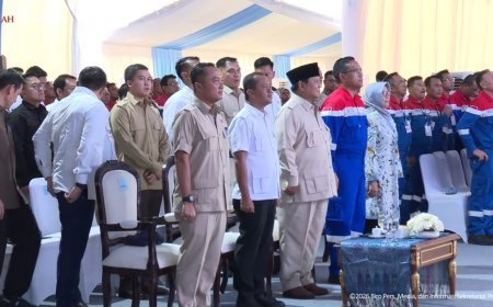 Presiden Prabowo Resmikan RDMP Balikpapan Kilang Terbesar Indonesia