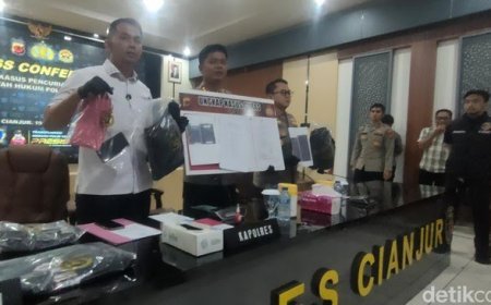Guru PPPK di Cianjur Ditangkap usai Aniaya dan Rampok Lansia