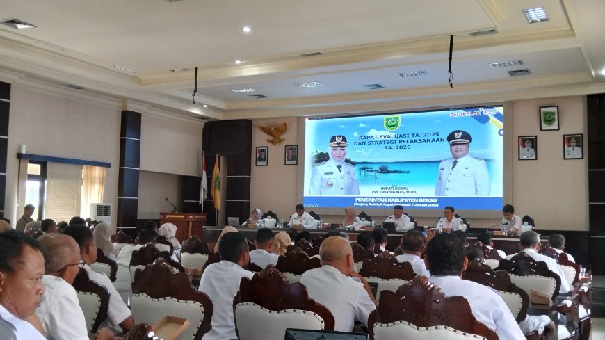 Evaluasi Realisasi APBD, Pemkab Berau Dorong Kinerja OPD Tahun 2026