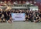 Semangat Hidup Sehat Menggema di Samarinda, WIM Club dan MyRepublic Kolaborasi Gelar Lari Bersama