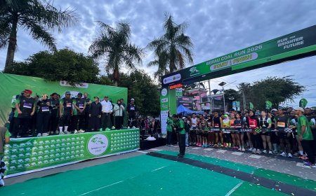 Event Berau Coal Run 2026, Bupati Berau Pesan Pentingnya Semangat Sehat Setiap Hari