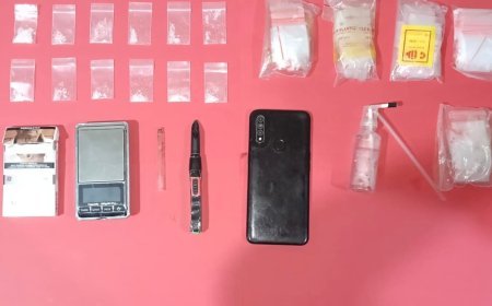 Simpan 5,55 Gram Sabu dan Timbangan Digital, Pria di Bontang Utara Diciduk Polisi