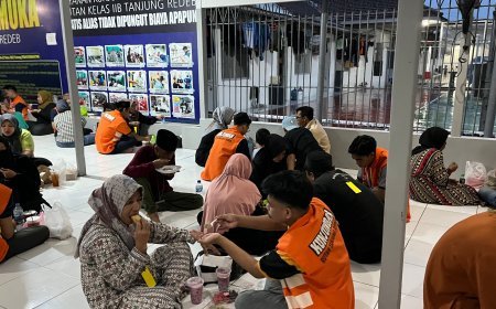 Program 'MESRA' Rutan Tanjung Redeb, Satukan Kembali Warga Binaan dengan Keluarga di Momen Buka Puasa