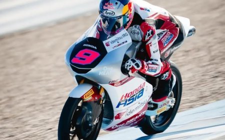 Pembalap Indonesia Veda Ega Pratama, Start di Posisi 5 GP Tahiland