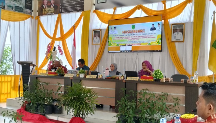 Kebutuhan Infrastruktur Jadi Sorotan Utama Musrenbang Tanjung Redeb