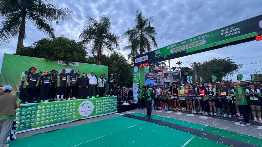 Event Berau Coal Run 2026, Bupati Berau Pesan Pentingnya Semangat Sehat Setiap Hari