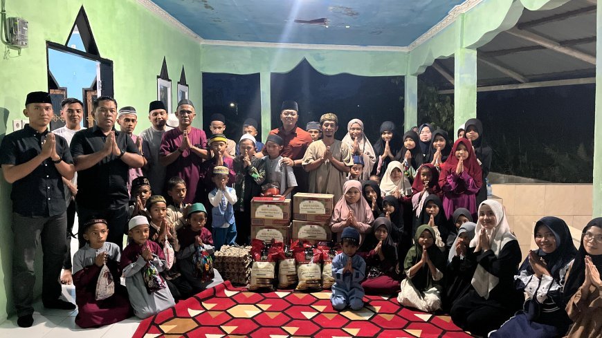 Implementasi Program Aksi, Rutan Tanjung Redeb Salurkan Bantuan Sembako ke Panti Asuhan Hidayatullah