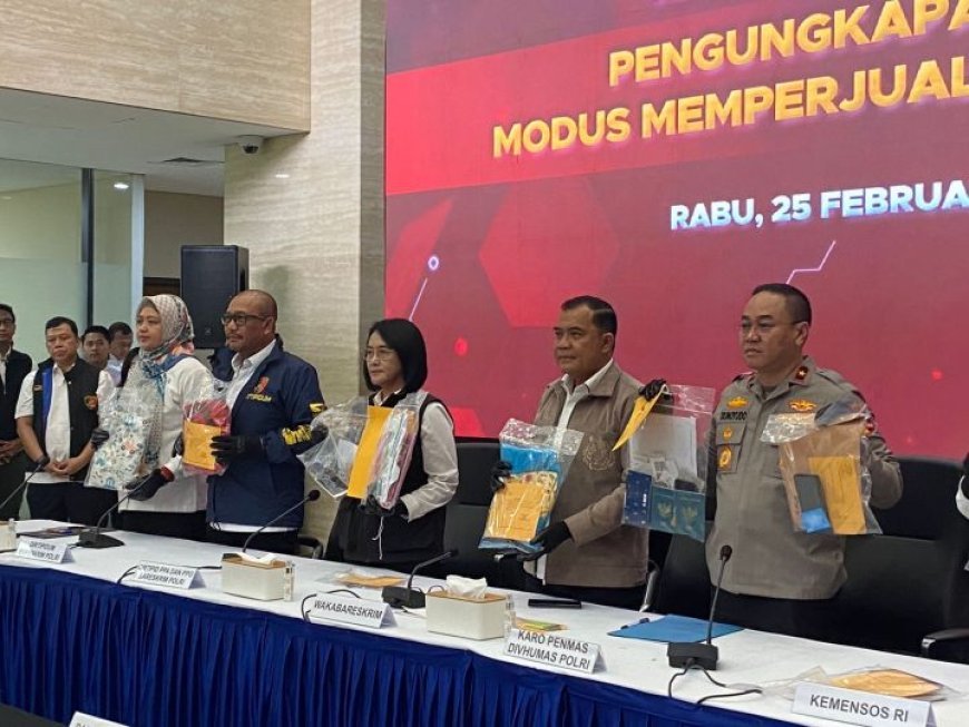 Bareskrim Polri Tangkap 12 Tersangka Sindikat Jual Beli Bayi, Empat Orang Tua Kandung Ikut Jadi Tersangka