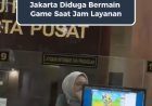 Petugas PTSP PN Jakarta Pusat Diduga Bermain Game Saat Jam Layanan