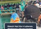 Hari Ke-4 Lebaran, Labuan Cermin Dipadati Wisatawan